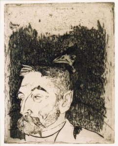 Stéphane Mallarmé by Paul Gauguin